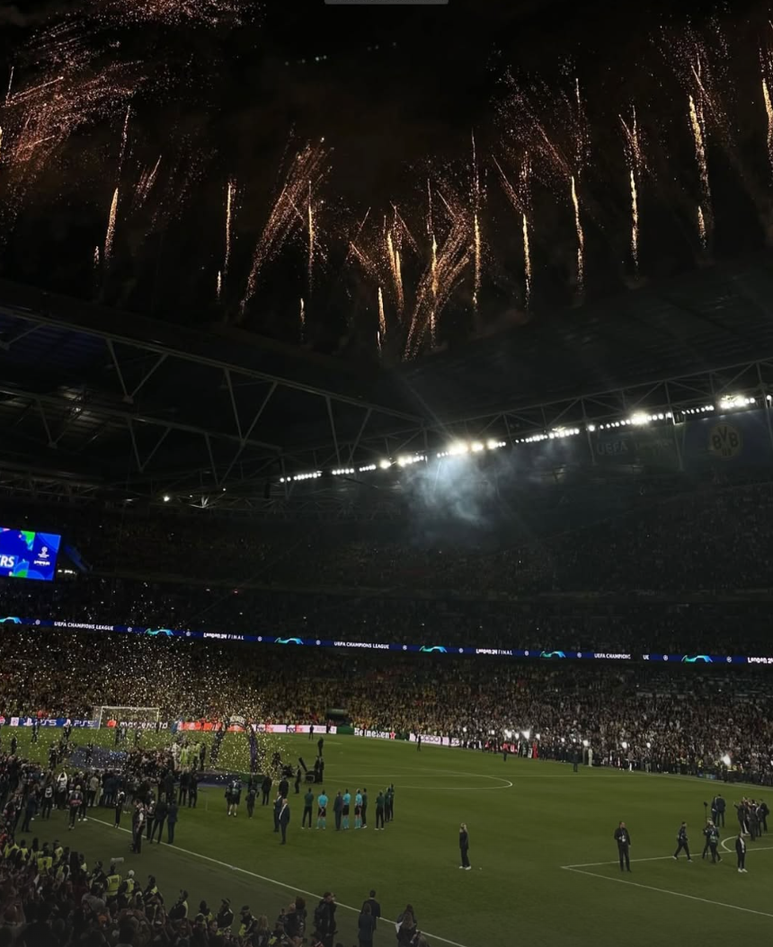 Real Madrid after winning their 15th Champions League title last summer.